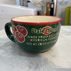 【新品・未使用】マグカップ スプーン付 緑 店頭販売 南区花畑の画像