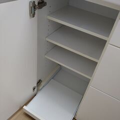 リユースのサカイ浦和店 【F350】★キッチンボード KEYUCA ホワイトの画像