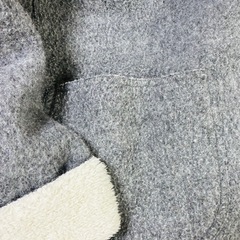 🉐間もなく終了🙏ボアコート　フード付き　M〜Lサイズ　　の画像