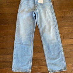 新品未使用　UNIQLO JW ANDERSON デニムパンツ ユニクロ ジーンズ ライトブルー　サイズ27の画像