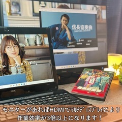 ⭐️Windows11⭐️Office2024⭐️NECノートパソコン/高性能i7/Webカメラ/フルHD/性能テストAランク/バッテリー超優秀の画像