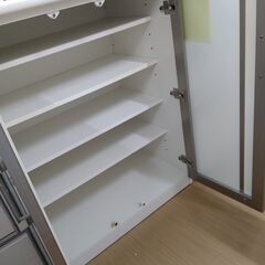 リユースのサカイ浦和店 【F351】★レンジボード ニトリ ホワイトの画像