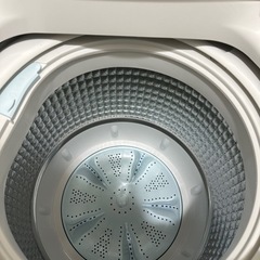 【美品】洗濯機AQUA AQW-S6M/2021年製  の画像