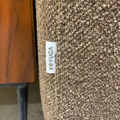 ケユカ｜布張り｜オットマン付｜3人掛ソファの画像