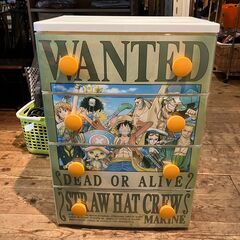 キャラクターチェスト（４段）ONEPIECE 新ウォンテッドNFの画像