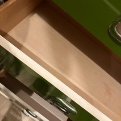 レトロポップ 7段 収納タンス 昭和レトロ 家具 ジャパニーズポップ  スペースエイジ グリーン 衣類収納の画像