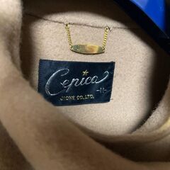 ウール100％ ハーフコートの画像