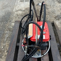 HANTA アスファルトスプレイヤー  CSM-15 建設機械　道路舗装 乳散布　ロビンガソリンエンジン　アスファルトスプレイヤ　舗装　アスファルト　範多機械　宮崎　　　の画像