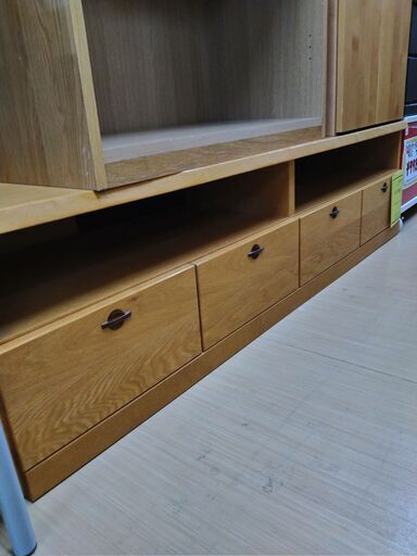 リユースのサカイ浦和店 【F353】TV台 上坂木材 ナチュラル