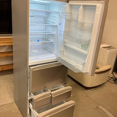 A2511-287 TOSHIBA 5ドア冷蔵庫 GR-K41GXV 410L 2017年製 動作確認済み キズ汚れ有りの画像