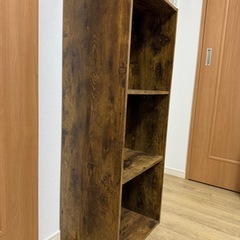 ニトリ　カラーボックス　ミドルブラウンの画像