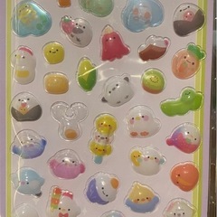 ぷっくりシール　7枚セット　の画像