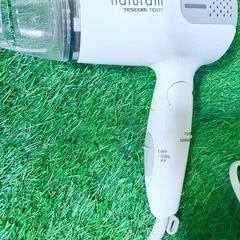 🫧🧸《0円✨無料でどうぞ！》TESCOM マイナスイオンドライヤー naturam TID577💨訳ありだけどまだ使える軽量モデル♡折りたたみOK・マイナスイオンでサラツヤ髪🌸の画像