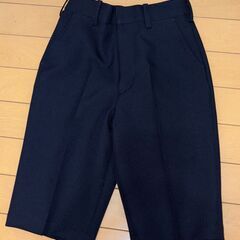 【極美品】OLIVER HOUSE ネイビーストライプ２釦スーツ 130の画像