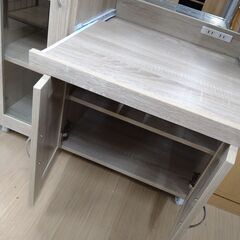 リユースのサカイ浦和店 【F355】キャスター付きレンジ台 ナチュラルの画像