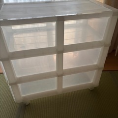 カインズ　押入れロングチェスト　衣装ケースの画像