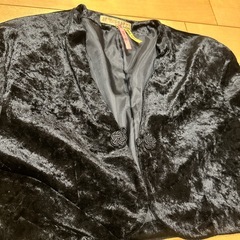 ベルベットジャケット＆スカートセット（チャイナドレス）の画像