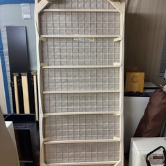 シングルベットフレーム　マットレス付きの画像
