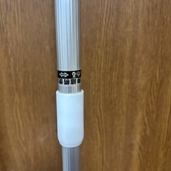 フローリングワイパー 伸縮可能 アルミ シルバーの画像