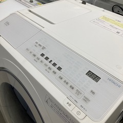 ⭐︎1年間保証⭐︎日立 12kg/6kgドラム式洗濯機　2023年製　BD-SX120HLの画像