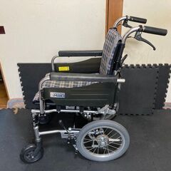 中古 多機能 介助用車いす SKT-2 スキット2 コンパクト 車椅子 介助式 札幌 北区の画像