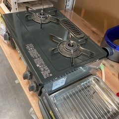 【都市ガスコンロ】【リンナイ】※グリル内サビ強★クリーニング済/6ヶ月保証付き【管理番号1117】野の画像