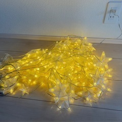 星LEDライト　イルミネーションカーテンライト　8種類点灯モード の画像