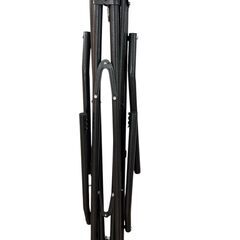 ハンモック 室内 室外 兼用 自立式 スタンド アウトドア キャンプ イエローの画像