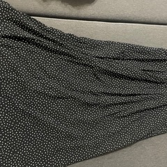 ドット柄ロングスカートの画像