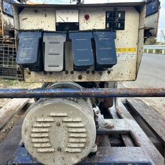 TACOM 高周波エンジン発電機　ロビンエンジン　7.5馬力　発電機　バイブレーター　マイクロインバーター　高周波　インバータ　タコム　3.0kva 宮崎 　の画像