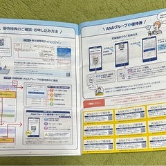 ANA株主優待券 4枚セット& 優待冊子の画像