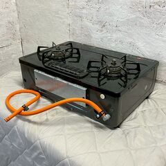 【Rinnai】 リンナイ ガステーブル RT31NHS-L LPガス用 2013年製 動作確認済み ガスコンロ ブラック キッチン家電 A0862の画像