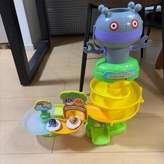 アンパンマン　お風呂セット　ダダンダン　おもちゃ　バイキンマン　おふろスライダー　桶　しゃわーシャワーの画像