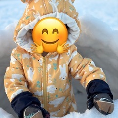 美品 スキーウェア スノーウェア 90cmの画像