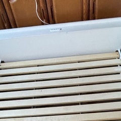 中古のダブルベッドになります、の画像