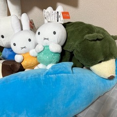 ミッフィー ちいかわ ぬいぐるみの画像