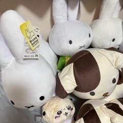 ミッフィー ちいかわ ぬいぐるみの画像