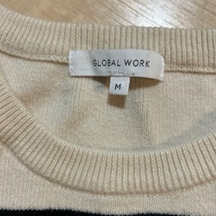 グローバルワーク　セーター　M メンズの画像