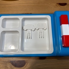 トミカ　はたらくくるまのきっずぷれーキッズプレートの画像