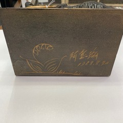 期間限定価格】熊　木彫り　縁起物　レトロ　置物 の画像