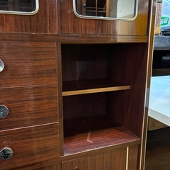 希少 昭和レトロ 食器棚 キャビネット の画像