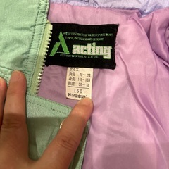 【引渡決定】子供用 スキーウエア上下セット  サイズ150の画像