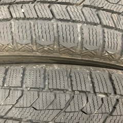 155/65/14トーヨー冬タイヤ2023年アルミホイール付き軽自動車に履いてましたの画像