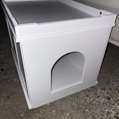 猫用トイレ　収納家具の画像