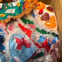 ペット用　リボン　スタイ等の画像