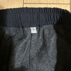 無印　裏起毛パンツ　メンズSの画像