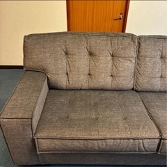 再投稿（取りに来れる方限定）4〜5人用ソファーの画像