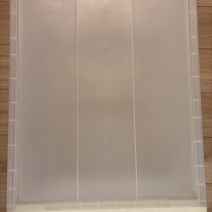 無印ポリプロピレン収納の画像