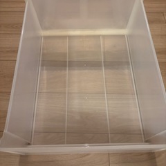 無印ポリプロピレン収納の画像