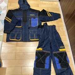 【lamholey】スノーウエア上下セット 美品の画像